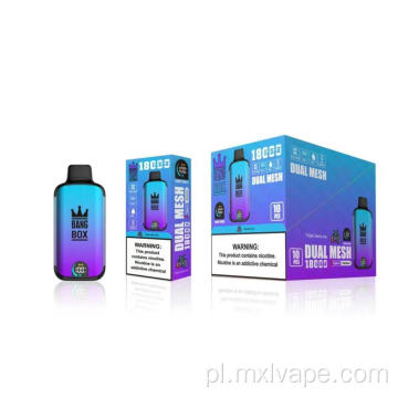 Oryginalny Bang SmartScreen 20000 Puffs Puffs Djeńcowy Vape